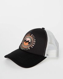 0 Across Waves Trucker Hat Black JAHWQBAC Billabong