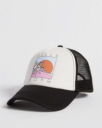 0 Across Waves Trucker Hat Black JAHWQBAC Billabong