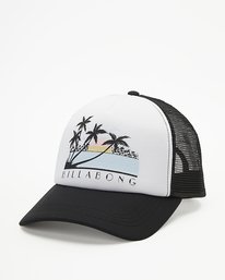 0 Across Waves Trucker Hat Brown JAHWQBAC Billabong