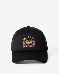 1 Across Waves - Trucker Cap for Women Brown JAHWQBAC Billabong