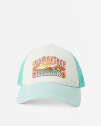 1 Across Wave Casquette Trucker Vert JAHWQBAC Billabong