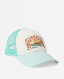 2 Across Wave Casquette Trucker Vert JAHWQBAC Billabong