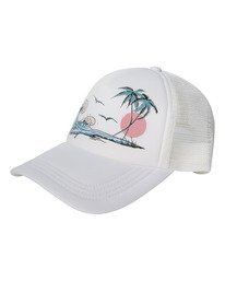 2 Across Waves Trucker Hat Green JAHWQBAC Billabong
