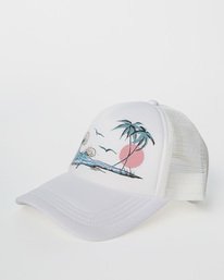 0 Across Waves Trucker Hat Green JAHWQBAC Billabong