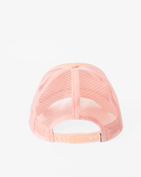 3 Across Waves Trucker Hat Pink JAHWQBAC Billabong