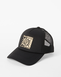 2 Across Waves Trucker Hat Black JAHWQBAC Billabong
