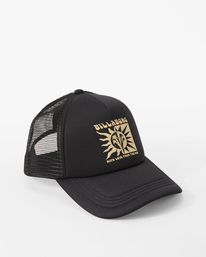 4 Across Waves Trucker Hat Black JAHWQBAC Billabong