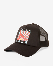 2 Across Waves Trucker Hat Red JAHWQBAC Billabong