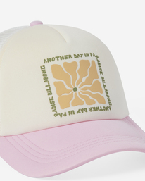 6 Across Waves Trucker Hat Purple JAHWQBAC Billabong