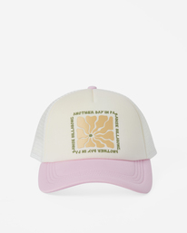 4 Across Waves Trucker Hat Purple JAHWQBAC Billabong