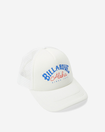 5 Across Waves Trucker Hat White JAHWQBAC Billabong
