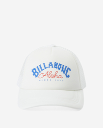 2 Across Waves Trucker Hat White JAHWQBAC Billabong