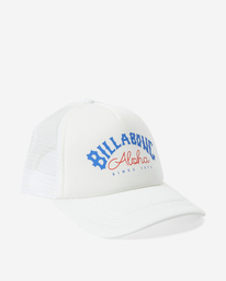 3 Across Waves Trucker Hat White JAHWQBAC Billabong