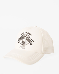 0 Across Waves Trucker Hat White JAHWQBAC Billabong