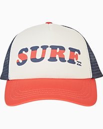 0 Across Waves Trucker Hat Blue JAHWQBAC Billabong