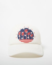 1 Across Waves Trucker Hat Beige JAHWQBAC Billabong