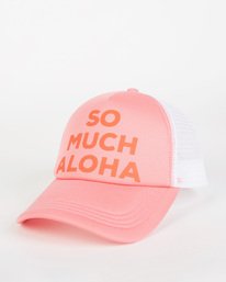 0 Across Waves Trucker Hat Pink JAHWQBAC Billabong