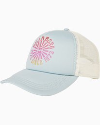 0 Across Waves Trucker Hat Blue JAHWQBAC Billabong