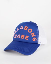 2 Across Waves Trucker Hat Blue JAHWQBAC Billabong