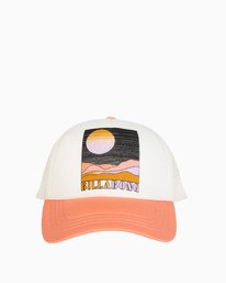 1 Across Waves Trucker Hat Orange JAHWQBAC Billabong