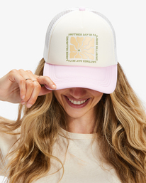 2 Across Waves Trucker Hat Purple JAHWQBAC Billabong