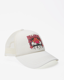 2 Aloha Forever Trucker Hat White JAHWQBAL Billabong