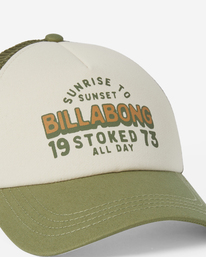 7 Aloha Forever Trucker Hat Green JAHWQBAL Billabong