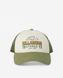5 Aloha Forever Trucker Hat Green JAHWQBAL Billabong