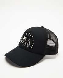 0 Aloha Forever Trucker Hat Black JAHWQBAL Billabong