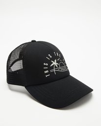 2 Aloha Forever Trucker Hat Black JAHWQBAL Billabong