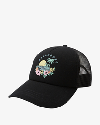 0 Aloha Forever Trucker Hat Black JAHWQBAL Billabong