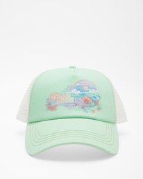 3 Aloha Forever Trucker Hat Green JAHWQBAL Billabong