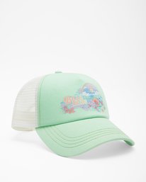 4 Aloha Forever Trucker Hat Green JAHWQBAL Billabong