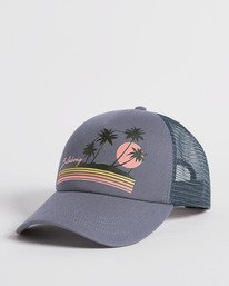 0 Aloha Forever Trucker Hat Blue JAHWQBAL Billabong