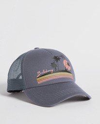 3 Aloha Forever Trucker Hat Blue JAHWQBAL Billabong