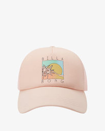 2 Aloha Forever Trucker Hat Orange JAHWQBAL Billabong