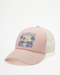 0 Aloha Forever Trucker Hat Pink JAHWQBAL Billabong