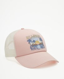 2 Aloha Forever Trucker Hat Pink JAHWQBAL Billabong
