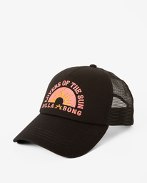 2 Aloha Forever Trucker Hat Black JAHWQBAL Billabong