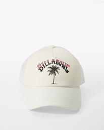 3 Aloha Forever Trucker Hat White JAHWQBAL Billabong