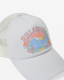 4 Aloha Forever Trucker Hat White JAHWQBAL Billabong