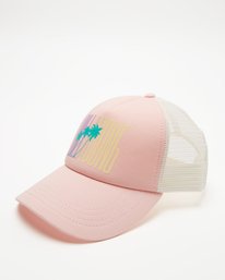 0 Aloha Forever Trucker Hat Grey JAHWQBAL Billabong