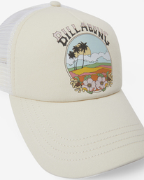 6 Aloha Forever Trucker Hat White JAHWQBAL Billabong