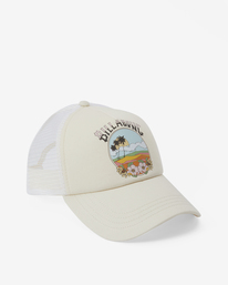4 Aloha Forever Trucker Hat White JAHWQBAL Billabong