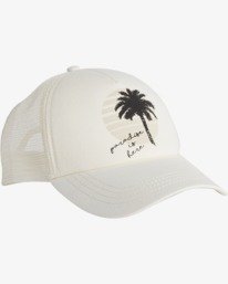 2 Aloha Forever Trucker Hat White JAHWQBAL Billabong