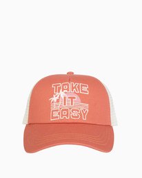 1 Aloha Forever Trucker Hat Orange JAHWQBAL Billabong