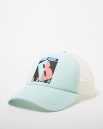 0 Aloha Forever Trucker Hat Green JAHWQBAL Billabong