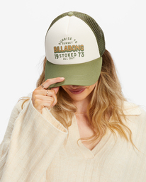 2 Aloha Forever Trucker Hat Green JAHWQBAL Billabong
