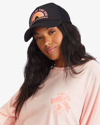 0 Aloha Forever Trucker Hat Black JAHWQBAL Billabong
