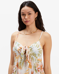 3 Twist It Dress White JD732BTW Billabong